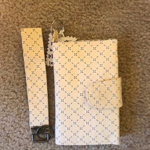 Handmade cloth wallet/iPhone case. Washable.